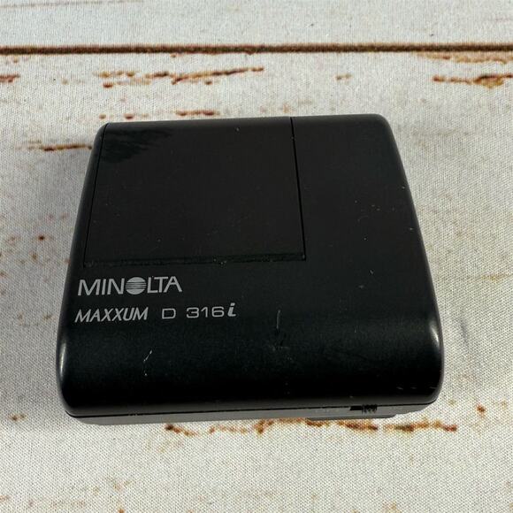 Minolta Maxxum D316i Electronic Flash for 3000i Film Camera Used Tested - Picture 1 of 3